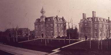 Looking Back at the Administrative Building